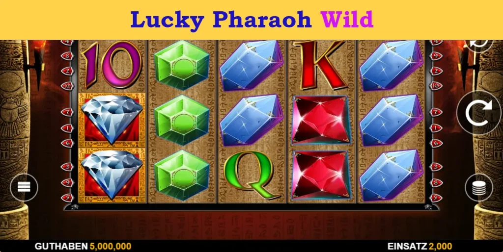 lucky pharaoh wild