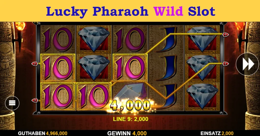 lucky pharaoh wild slot